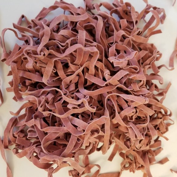 ✅#74F Soft Peach Suede Fringe, 30oz. 11.5"x 0.5" each pc. - Picture 4 of 4